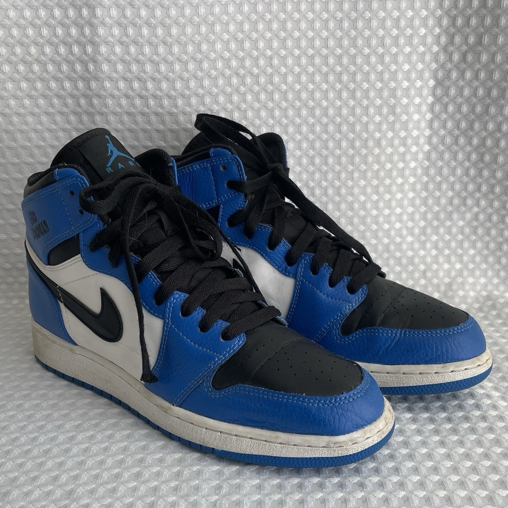 Nike Air Jordan 1 Retro Rare Air Soar Blue Black 705300-400 Size 7Y Women 8.5